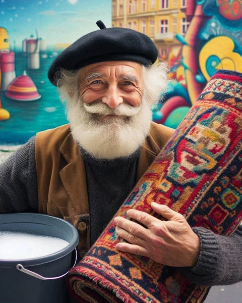 Orientteppich Reinigung Berlin – Ihre Schätze in besten Händen Ein Orientteppich ist nicht nur ein einfacher Bodenbelag, sondern ein echtes Kunstwerk, das über Generationen hinweg geschätzt wird. Die filigrane Handarbeit, die leuchtenden Farben und die edlen Materialien machen ihn zu einem unverzichtbaren Bestandteil vieler Haushalte. Doch mit der Zeit setzen sich Staub, Schmutz und Flecken in den feinen Fasern fest, was nicht nur das Erscheinungsbild beeinträchtigt, sondern auch die Lebensdauer des Teppichs verkürzt. Hier kommt unsere professionelle Orientteppich Reinigung in Berlin ins Spiel.